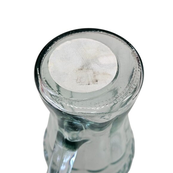 VINTAGE Coca-Cola Glass with Handle Thick Glass - Picture 5 of 5